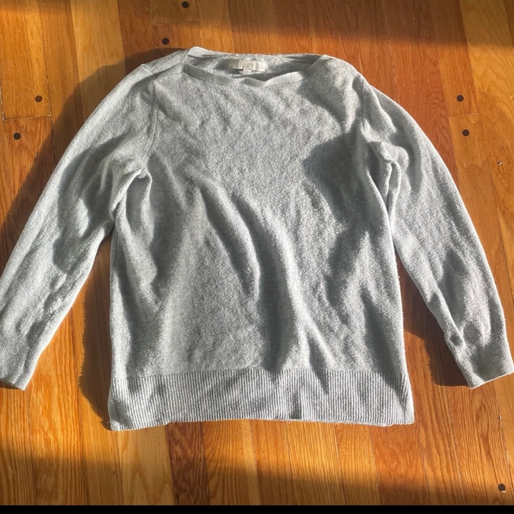 Loft gray sweater